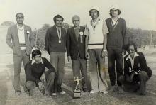 Prize winners of the 13th Inter IIT Sports Meet