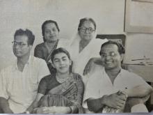 Prof. B. Sengupto, Mrs. Shanti Sengupto and family members