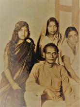 Parents of Prof. B. Sengupto with Mrs. Shanti Sengupto