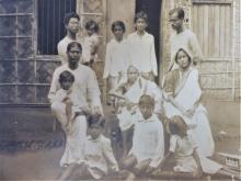 A family photograph of Prof. B. Sengupto
