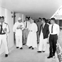 A walk along the corridors of Vanavani after the inauguration of the school, 1963