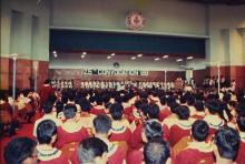 A section of the audience at the 25th Convocation, 1988