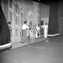 Students perform the drama ‘If It Were To Happen’ during the Fourth Institute Day, 1963