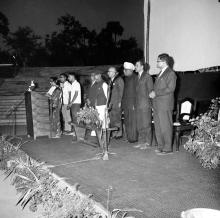 Invocation at the special event held for the unveiling of the first Director’s portrait