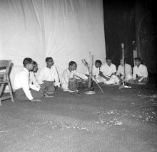 A music performance staged during the Fourth Institute Day, 1963