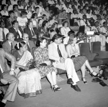 A section of the audience at the special convocation ceremony