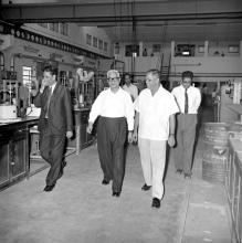 Dr. S. Bhagavantam at the Chemical Engineering Laboratory at IIT Madras, 1969