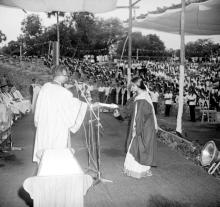 Prof. B. Sengupto presents Ms. N. Chandralekha her degree
