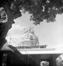 The gopuram of Jalakanteshwara Temple, IIT Madras