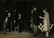 A Hindi play by students at the Third Inter-IIT Sports and Cultural Meet, 1964