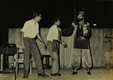 Students stage a play at the Third Inter-IIT Sports Meet, 1964