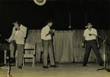 Students stage a play at the Third Inter-IIT Sports Meet, 1964