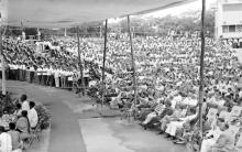 Audience gathered at the Open Air Theatre for the third convocation