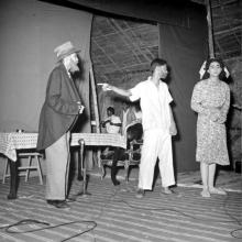 Students stage a play at the Second Institute Day, 1961