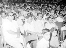 A section of the audience at the Sixth Institute Day, 1965