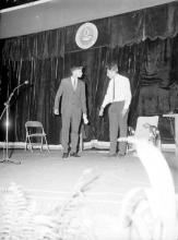 Students stage a play during the Sixth Institute Day, 1965