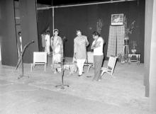 Students stage a play during the Sixth Institute Day, 1965