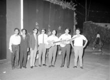 Students pose for a photograph during the Sixth Institute Day, 1965