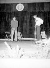 Students stage a play during the Sixth Institute Day, 1965