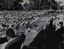 At the Open Air Theatre, 1962