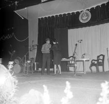 Students stage a play at the Seventh Institute Day, 1966