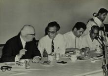 The Director of IIT Madras in conversation with Prof. Dr. P. Hilbig, 1965