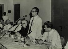 Prof. Sengupto’s speech at one of the meetings during the visit of two gentlemen from the Technical University, Berlin, 1965