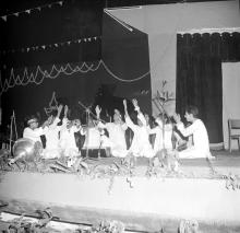 A mushaira performed by students at the Seventh Institute Day celebrations, 1966