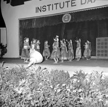 Young children perform a dance during the Tenth Institute Day, 1969
