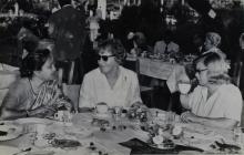 Mrs. Shanti Sengupto in discussion with other dignitaries during the high tea ceremony that was thrown in honour of Mr. Hans Lenz’s visit to IIT Madras