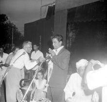 Mr. R. Natarajan addresses the gathering at his farewell ceremony