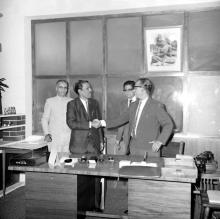 Transfer of charge for the post of Director, 1967