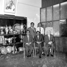 At the transfer of charge for the Director’s post, 1967