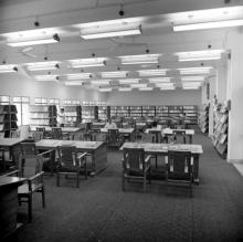 The Reading Hall of the Central Library, 1967
