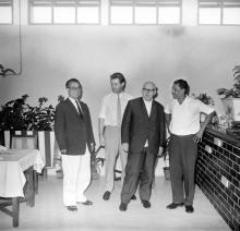 IIT Madras administrators with Prof. Hilbig and Mr. Westphal during their visit in 1965