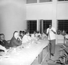 Prof. Sethuraman addresses the gathering, 1965