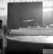 Smoke nuisance test on model of SS State of Bombay