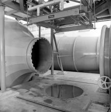 Wind tunnel at the Applied Mechanics Department of IIT Madras