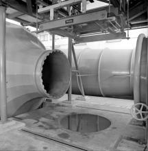 Wind tunnel at the Applied Mechanics Department of IIT Madras
