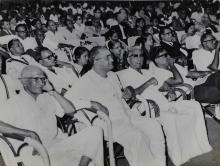 The audience at the fourth convocation of IIT Madras, 1967