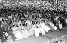 A section of the audience at the first convocation ceremony