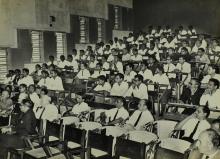 A section of the audience at the valedictory function of  the Short Term Course in High Vacuum Technology 