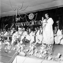 Prof. S. Ramaseshan supplicating for the passing of Grace