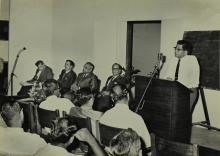 Prof. S. Sampath addresses the participants at the valedictory function of  the Short Term Course in High Vacuum Technology 