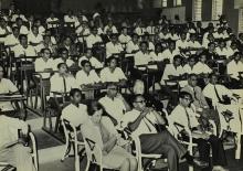 A section of the audience at the Valedictory function of  the Short Term Course in High Vacuum Technology 