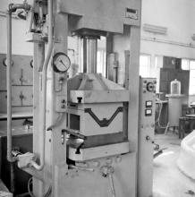 A Hydraulic Press at the FRP Centre