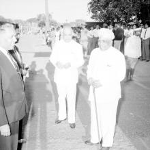 Dr. A. L. Mudaliar (Chairman, Board of Governors) at the Institute Day ceremony