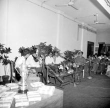 Students participating in an event that is probably Group Discussion at the annual Literary and Cultural Week