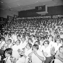 A section of the audience at the annual Literary and Cultural Week