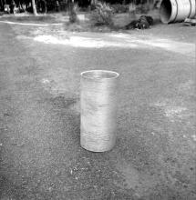 A filament wound FRP tube that was made at the FRP Centre